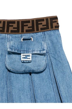 Denim Skirt FENDI KIDS | JFE165ATRFF0QG0